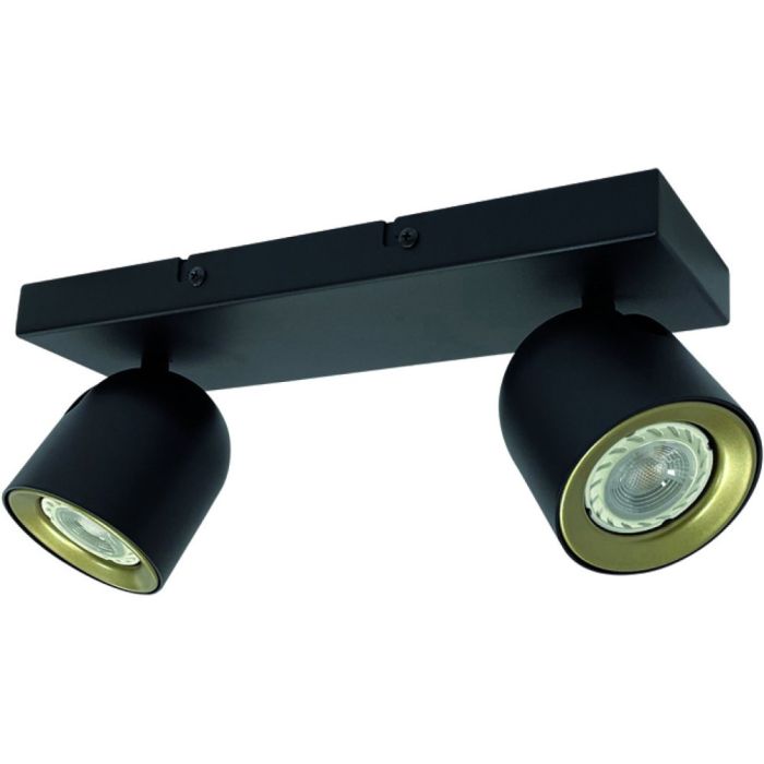 Freelight Solare PL4321Z zwart met goudkleurige spot