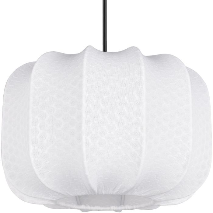 Casalum Madeline R31971001 hanglamp van wit textiel