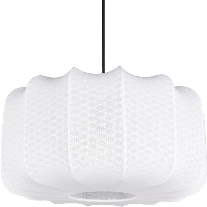 Casalum Madeline R31971901 hanglamp van wit textiel