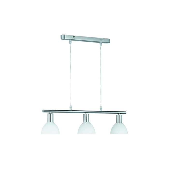 Trio Dallas R335110307 hanglamp staal 