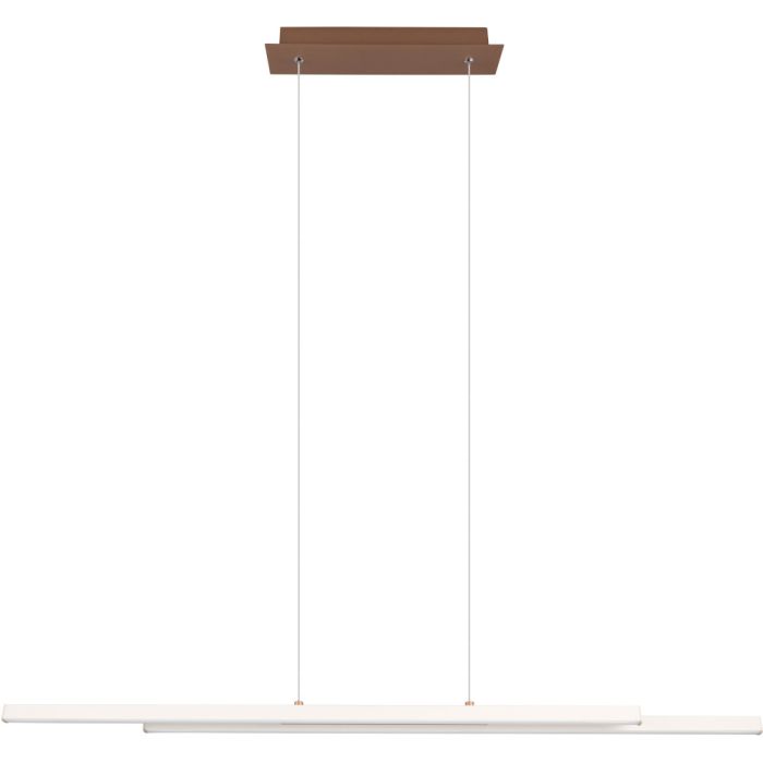 Reality Odio R37882176 warm grijs met koffiekleurige hanglamp