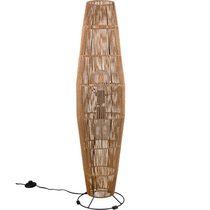Reality Miki vloerlamp van 103 cm hoog gemaakt van papiergaren