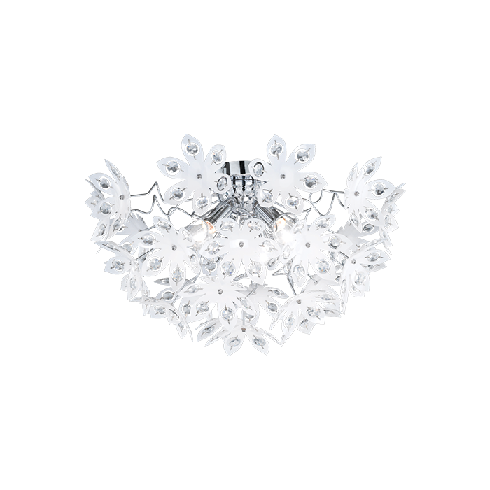 Trio Blowball R61903001 plafonnière wit