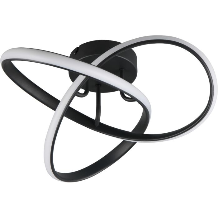 Reality Meo R62101132 zwarte plafondlamp