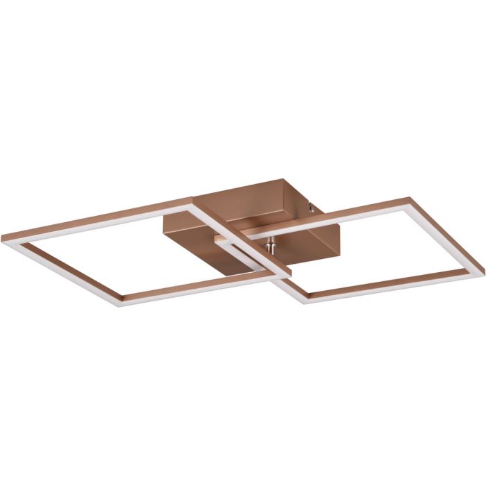 Trio Trail R64492165 koffie kleurige plafondlamp