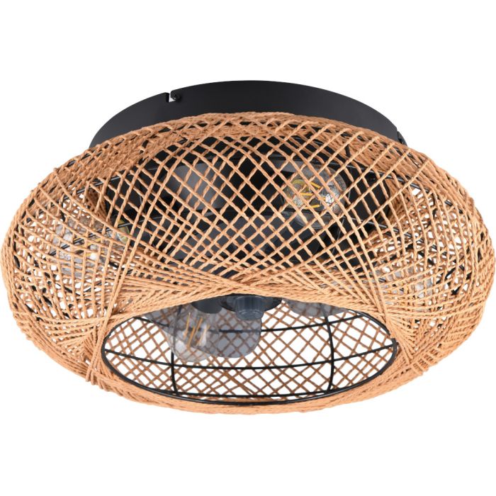 Reality Lillesand R67302126 plafondventilator met papieren kap