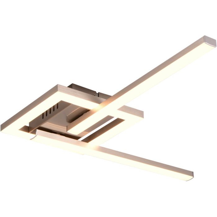 Reality Viale R67303107 staal kleurige plafondlamp