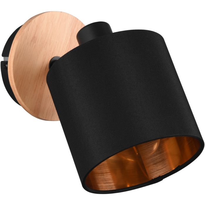 Trio Tommy R81331030 zwart gouden spot