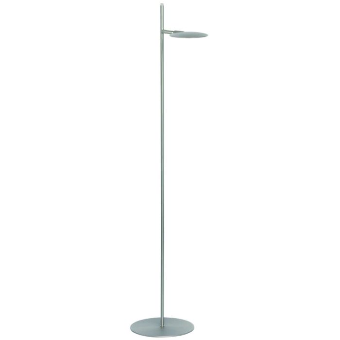 Freelight Piana S1810S staalkleurige vloerlamp