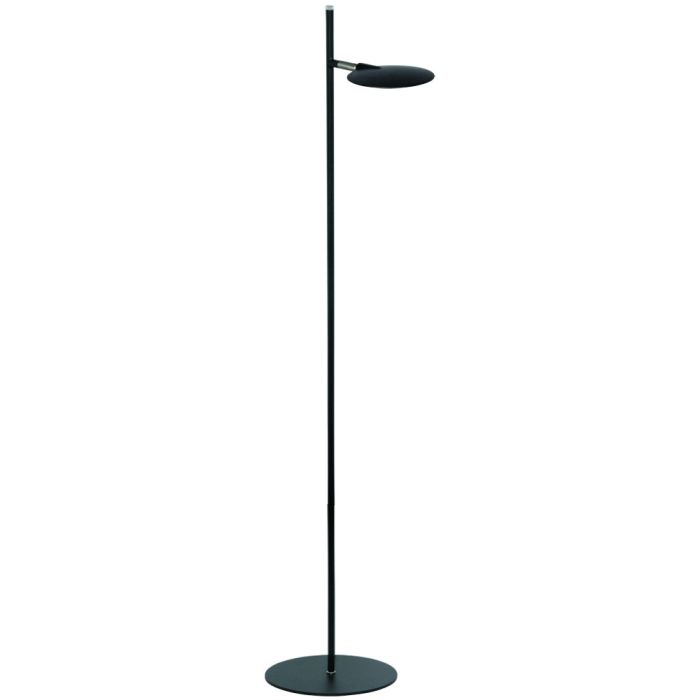 Freelight Piana S1810Z zwarte staande lamp