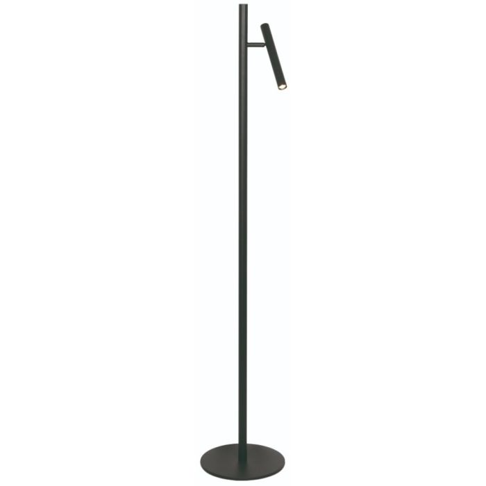 Freelight Luogo S1910Z zwarte vloerlamp