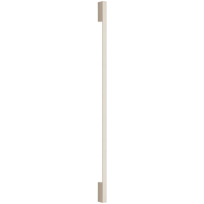 Smalle beige wandlamp Sappo van 150 cm lang met LED voor indirect licht