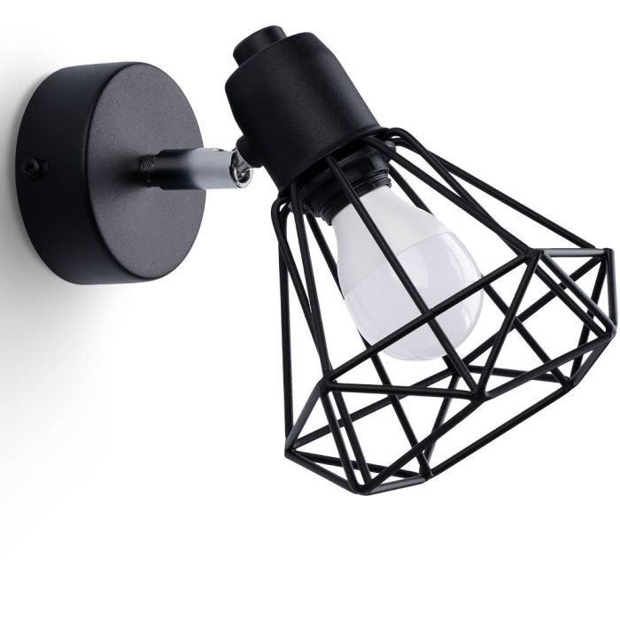 Sollux Artemis SL.1105 zwarte spot van metaal