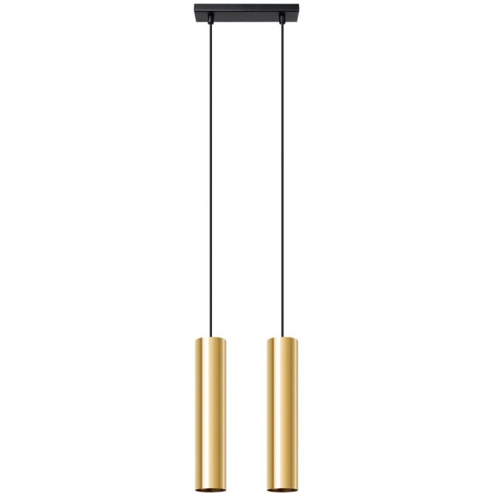 Sollux Lagos SL1241 goud kleurige hanglamp