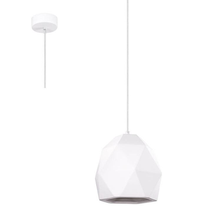 Sollux Mint SL.1251 witte hanglamp van keramiek