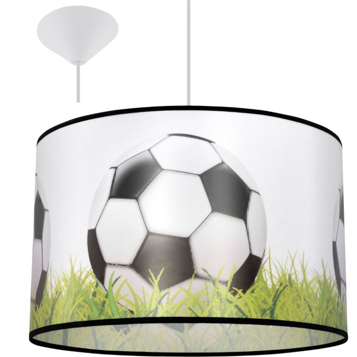 Sollux Football SL.1429 hanglamp met voetbal op een grasmat