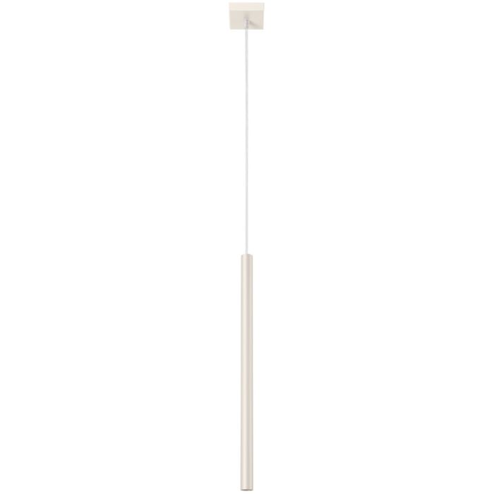 Sollux Pastelo SL.1512 beige buisvormige hanglamp