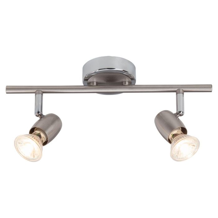 Brilliant Wesley G54813/77 plafondspot nikkel