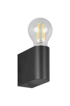 Wandlamp Pratella zwart 8cm