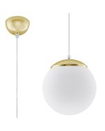 Sollux Ugo SL.0715 goud kleurige hanglamp