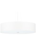 Sollux Skala SL.0757 witte hanglamp van textiel