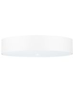 Sollux Skala SL.0809 grote witte plafondlamp van textiel