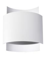 Sollux Impact SL.0857 witte wandlamp van metaal