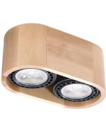 Sollux Basic SL.0914 houten ES111 plafondlamp