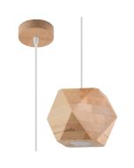Sollux Woody SL.1011 houten hanglamp