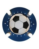 Plafondlamp Voetbal blauw