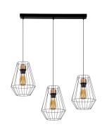 Britop Endorfina 1321304 hanglamp van metaal en eikenhout