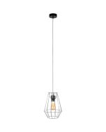 Britop Endorfina 1324104 hanglamp van zwart metaaldraad