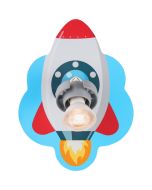 Elobra raket wandspot kinderkamer 138045