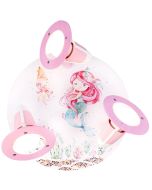 Elobra Zeemeermin 140642 roze kinderkamer spot