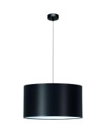 Britop Dove 15400104 zwarte hanglamp van textiel