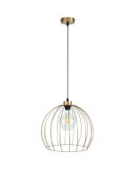 Hanglamp Coop 1881920 goudkleurige hanglamp