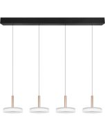Trio Celeste 354910465 koffiebruine hanglamp