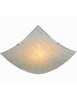 Trio Signa 602500201 vierkante plafonniere met tekst home life love hope