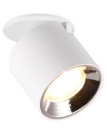 Trio Guayana 651000131 witte richtbare spot met reflector, ingebouwd