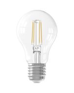 1101006900 8712879153108 Calex Standaard A60 Helder Straight filament 220-240V 7.5W 806lm 2700K E27 Dimbaar met LED dimmer
