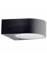 Brilliant Tyler 96104/06 zwarte buitenlamp met up en down licht