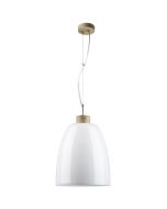 Spotlight Campana 9844074 opaal wit glazen hanglamp