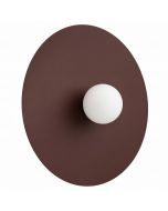 Wandlamp Ake bruin 50cm