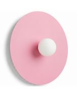 Wandlamp Ake roze 50cm