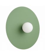 Wandlamp Ake saliegroen 50cm