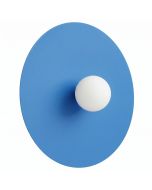 Wandlamp Ake lichtblauw 50cm
