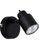 Brilliant Andres G74510/76 mat zwart wandspotje