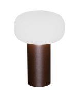 Tafellamp Antibes roest 25cm