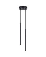 Sollux Arche SL.1340 wit geribbelde buis hanglamp