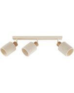 Spot Arlo beige/hout 70cm